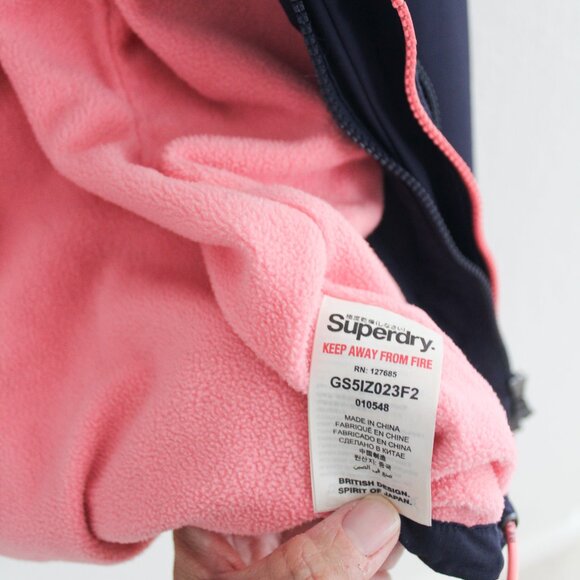 Superdry Wincheater Japan Hooded Jacket Size Medium - Picture 9 of 10